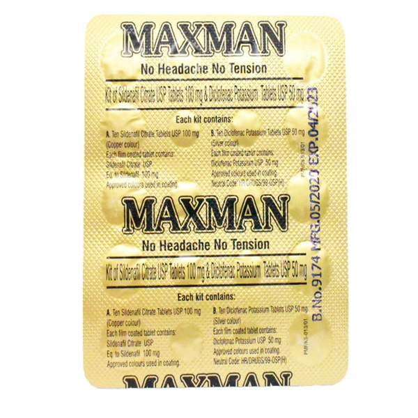 Maxman Delay Tablets in Pakistan